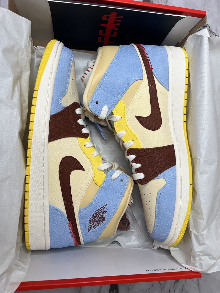 Size 12 - Jordan 1 Mid SE x Maison Chateau Rouge Fearless