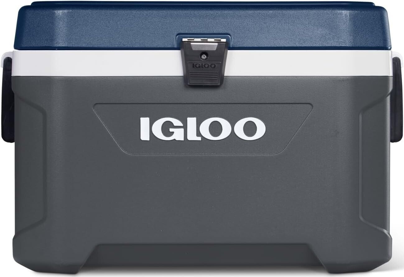 Igloo MaxCold 54 QT Large Food Drink Beer Ice Festival Camping Cool Box Cooler