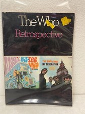 THE WHO Retrospective sheet song book