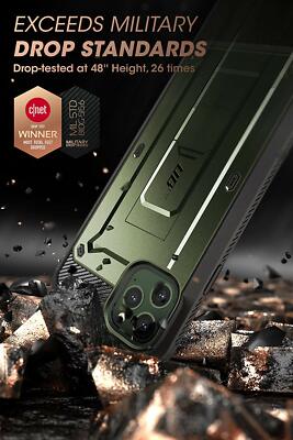 SUPCASE For iPhone11 11Pro 11ProMax, Multi-Layer w/ Screen Case Shockproof Cover