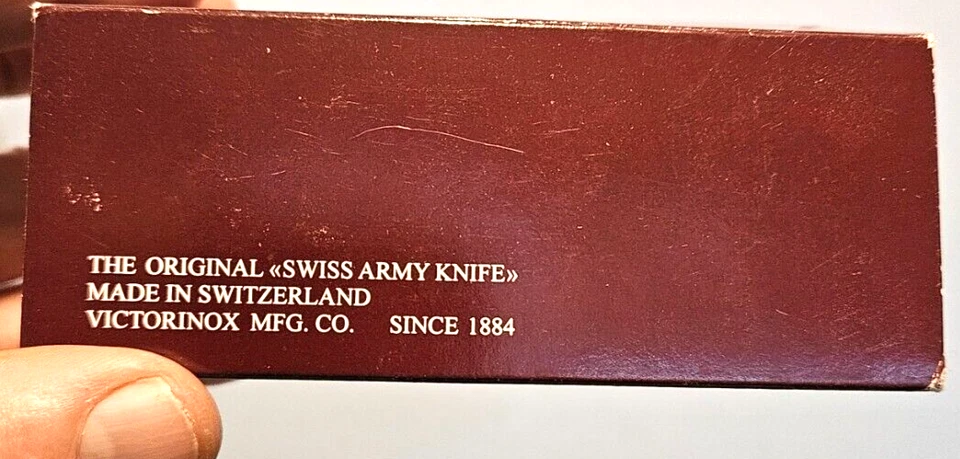 Funda Victorinox para caja solo navaja suiza original desde 1884 Suiza Foto 2 de 4