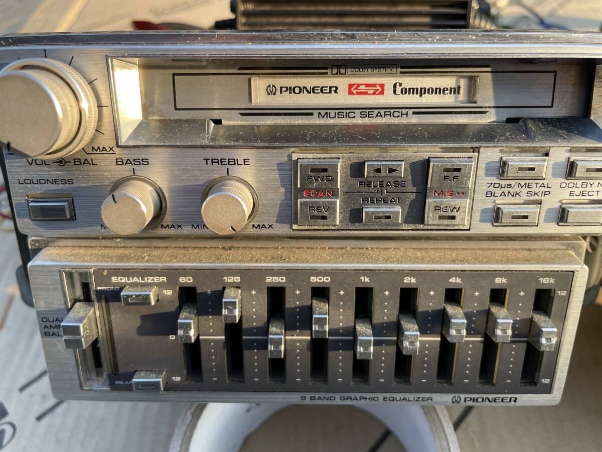 Pioneer KP-919G CD-9 GM-4 Lonesome Carboy Vintage Cassette
