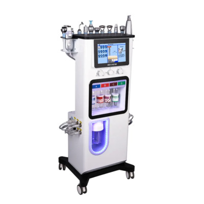 13IN1 Facial Hydro Dermabrasion Skin Peeling Water Aqua Plasma BIO Lift Machine