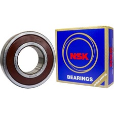 NSK 6206DDU 30X62X16MM made in Japan Double Rubber Seal Bearings 6206RS