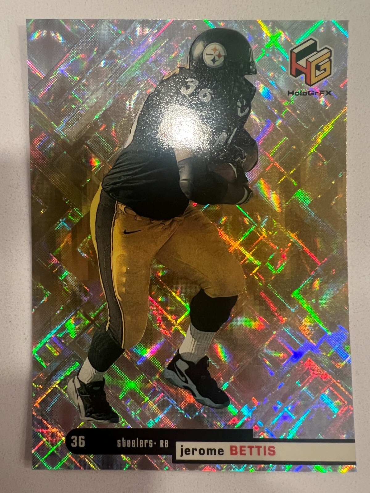 QTY: 1999 Upper Deck HoloGrFx - Jerome Bettis ( Pittsburgh Steelers ) #46