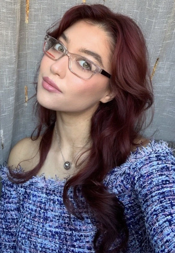 Nuevo marco de gafas para mujer Mikli by ALAIN MIKLI ML251V rojo transparente Foto 3 de 4