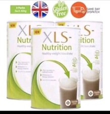Image of XLS Nutrition Healthy 3x400g Weight Loss Shake Chocolate Flavour Sport&Fitness