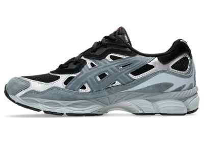 Asics Gel-NYC Black Fjord Grey 1203A383-003 Men's Size | eBay