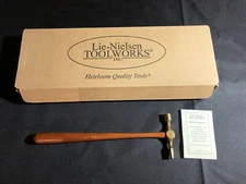 Lie-Nielsen L-Brass Cross Peen Hammer in Original Box - New
