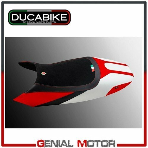 Monster Rivestimento Sella Nero-Rosso Ducabike Ducati Monster 900 1993 > 2002 - Picture 1 of 1