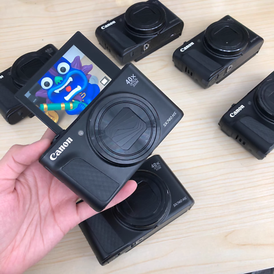 Canon PowerShot SX740 HS 20.3MP 4K 40x Optical Zoom Digital Camera