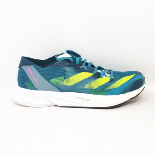 Adidas Adizero Adios 8 Womens Size Running Walking Shoe Sneaker Green HP9722 NEW