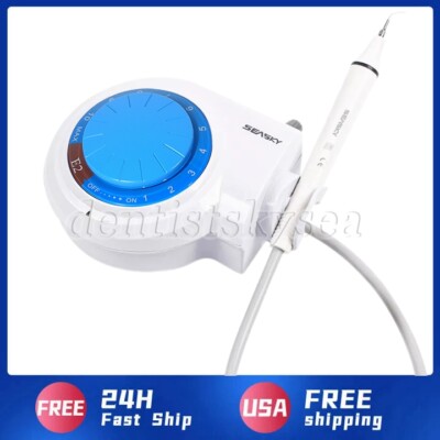 Portable Dental Ultrasonic Scaler Handpiece 5*Tips fit EMS Cavitron Woodpecker