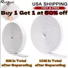 Self-Adhesive Door Window Weather Stripping Insulation Seal Strip White US