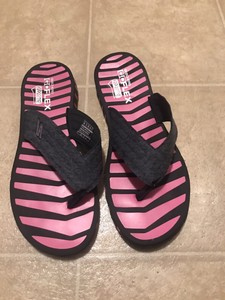 skechers sandals womens pink