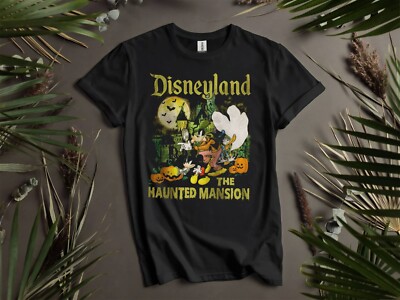 Vintage Disneyland Haunted Mansion T-Shirt T Shirt Herren Damen Unisex Tshirt K844