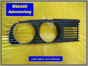 BMW E30,             Kühlergrill rechte Seite, Beifahrerseite, siehe Bild,