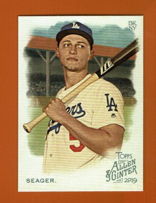 2019 Topps Allen & Ginter Corey Seager #235 Los Angeles Dodgers