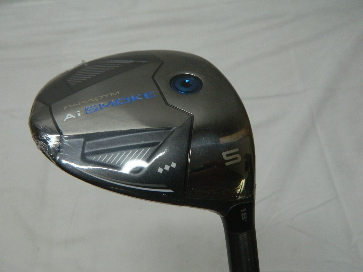 NEW 2024 Callaway Paradym Ai Smoke Triple Diamond 18* 5 Wood