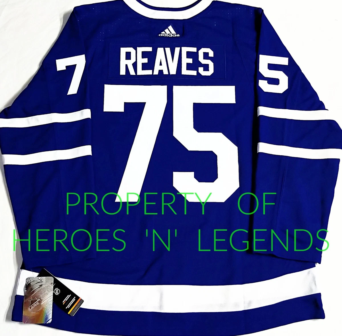 Ryan Reaves Toronto Maple Leafs Adidas Primegreen Authentic NHL Hockey Jersey - Away / L/52