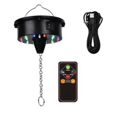 Rotating Disco Ball Motor Lights with Remote,18 LEDs for 12 16 20 24inch Mirror