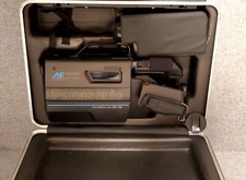 Panasonic PV-320 VHS Omnimovie VHS HQ Video Camera Vintage With Carrying Case