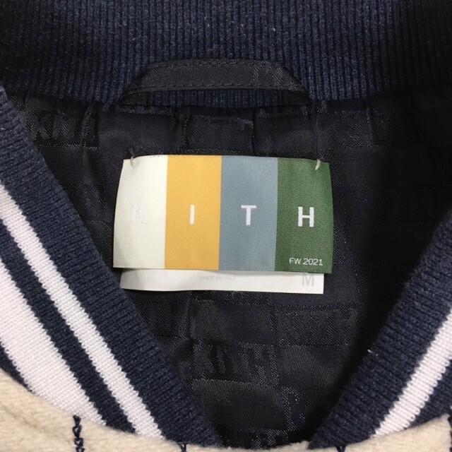 KITH x MLB New York Yankees Wool Bomber Jacket Size M | eBay