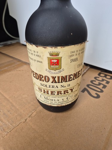 Pedro Ximenez Solera No.11 SHERRY Jerez Spanien Rare Abfüllung Versiegelt (1) - Bild 2 von 8