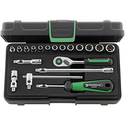 Stahlwille 40/13/6QR KN Bit set 1/4'' (6.3 mm) 19-piece 96011180