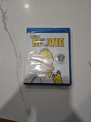 #ad The Simpsons Movie Blu ray 2007 New Sealed $10.99