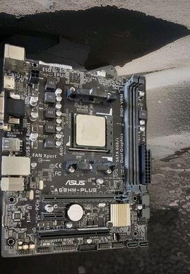 PC-Aufrüst-Kit: ASUS A68HM-PLUS + AMD A8 CPU + 8GB RAM  für Office /Server.
