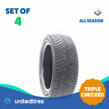 Set Of 4 Used 21550r17 Michelin Crossclimate 2 95v - 7-932 1ai39