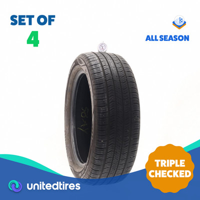 Set of (4) Used 215/55R18 Kumho Solus TA51 95V - 6-6.5/32