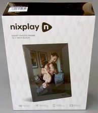 Nixplay 10.1 Inch Smart Digital Photo Frame Black NEW HD Factory-Sealed W10F
