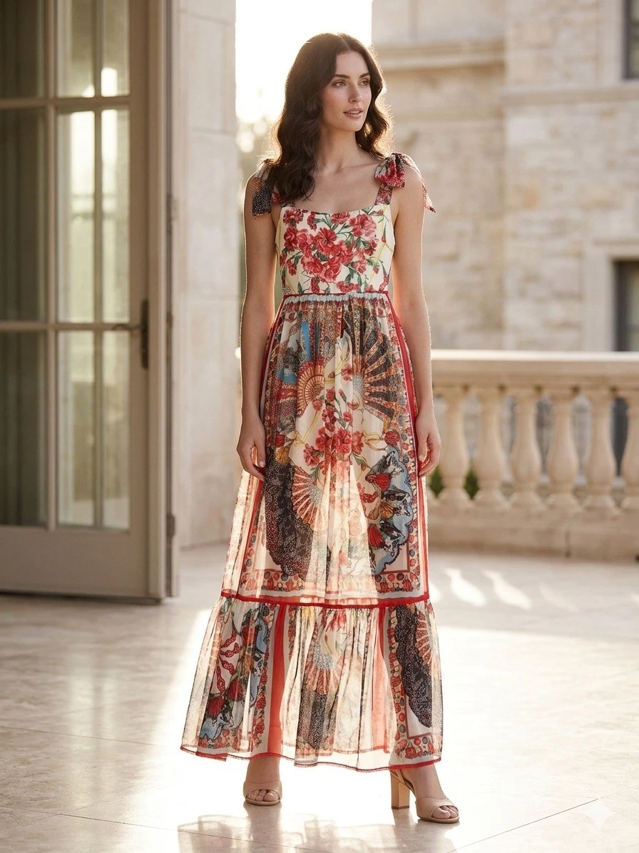 Dolce&Gabbana Floral Maxi Dresses for Women for sale | eBay