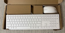 NEW HP 310 White Wired Keyboard and Mouse Combo USB PC Desktop Laptop Computer