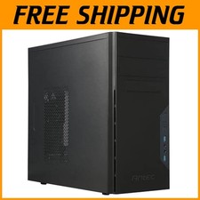 Compact Micro ATX Mini Tower Case with 4 Expansion Slots and USB 3.0 Support