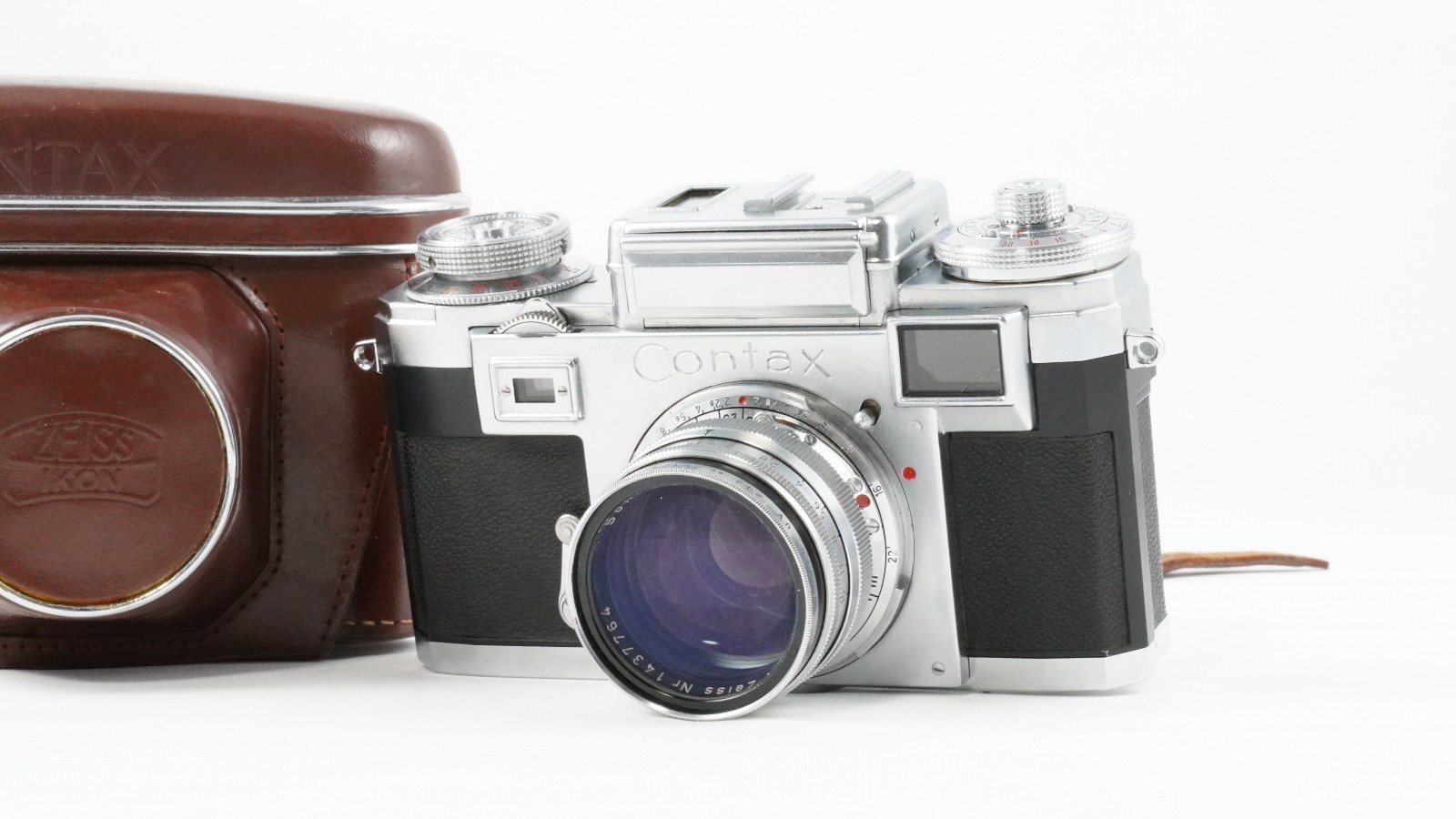 ZEISS IKON Contax IIIa Camera + Sonnar 50mm f/1.5 Lens From JAPAN #227