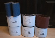 Schleifhülsen Schleifbänder Zirkon Premium blau