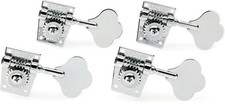 Leo Quan Badass OGT Open-gear Bass Tuning Machines - Large Post, Chrome