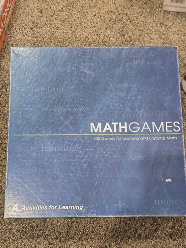 Math Games Educational Card Set for Learning and Enjoying Math