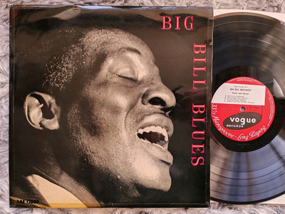 BIG BILL BROONZY Big Bill Blues LP UK ORIG 1956 PRESS Alexis Korner VOGUE VG/EX 