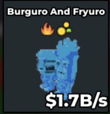Steal A Brainrot Burguro And Fryuro Diamond 1.7b SAINT PATRICK TRAIT!