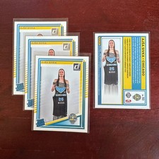 4x AJSA SIVKA RC Rated Rookie #93 - 2025 Panini Donruss WNBA Chicago Sky