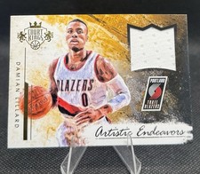 Damian Lillard 2015-16 Court Kings Basketball Jersey #11 /299 Artistic Endeavors