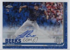 2019 Topps Chrome Rookie Auto Blue Refractor /150 Jalen Beeks #RA-JBE Auto 10k8