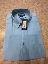 VILEBREQUIN Blue Button Up Shirt. New With Tags . SIZE LARGE. Long sleeve.