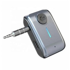 Bluetooth 5.3 Receiver Wireless Adapter 3.5mm AUX U-Disk/TF for Car Speaker Head
