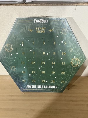 Fanroll Holiday Dice Advent Calendar 2025 Sealed