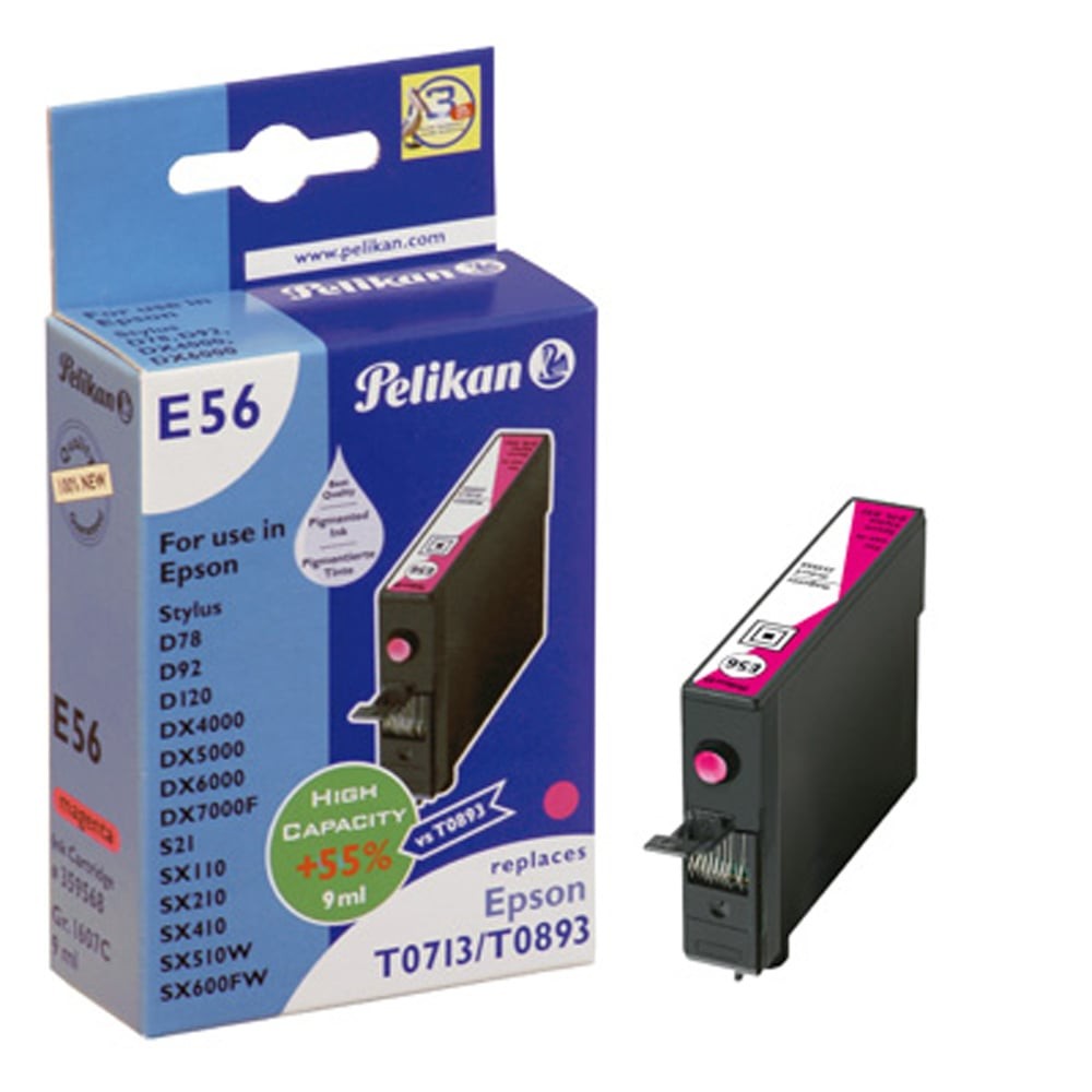PELIKAN E65 - Epson C13T071340 magenta Druckerpatrone #1907013